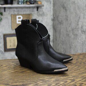 Universal Thread Women's Henley Ankle Western Boots 88375060 Black 7M